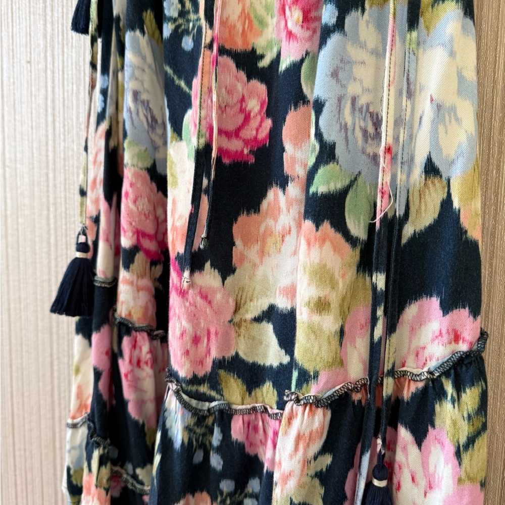 Maaji Multi-Color Floral Print Maxi Dress - Picture 3 of 5